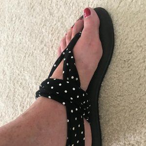 Sanuk Summer Slings/Slippers/Shoes Sz 7/8